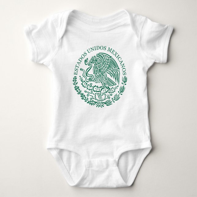 Show off your colours - Mexico Baby Bodysuit (Front)