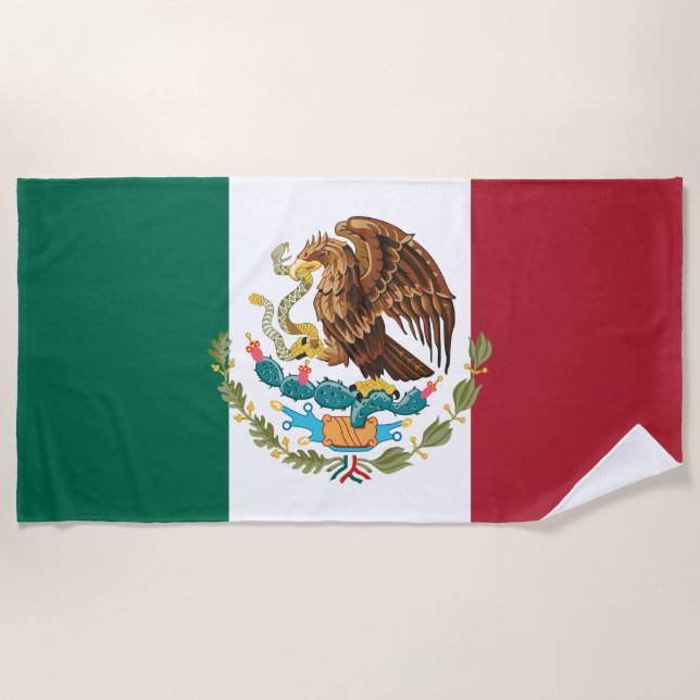 Show off your colours - Mexico Beach Towel (Front)