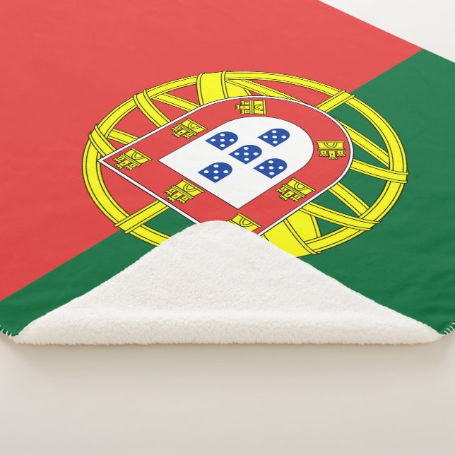 Show off your colours - Portugal Sherpa Blanket (3/4)