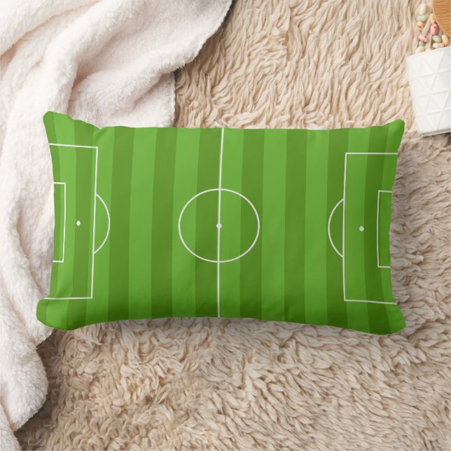 Show off your colours - Soccer Lumbar Cushion (Blanket)