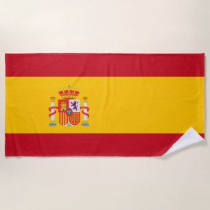 Show off your colours - Spain Beach Towel