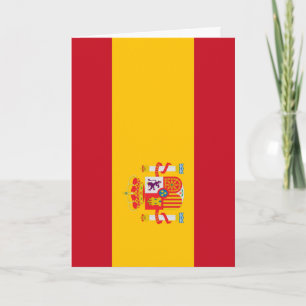 Show off your colours - Spain Card