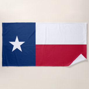 Show off your colours - Texas Beach Towel