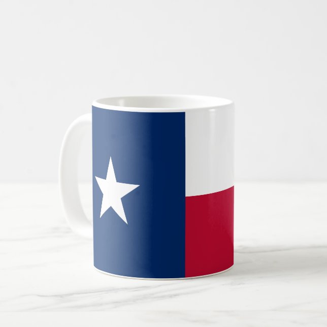 Show off your colours - Texas Coffee Mug (Front Left)