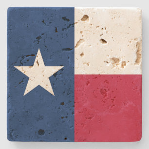 Show off your colours - Texas Stone Coaster
