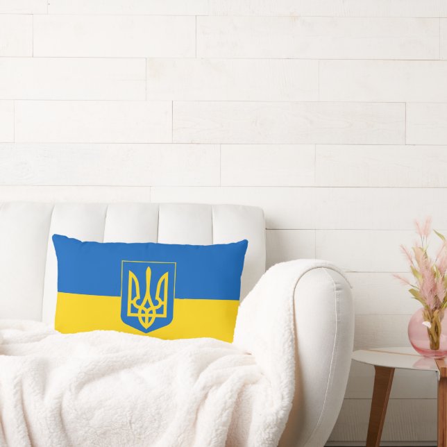Show off your colours – Ukraine Lumbar Cushion (Couch)