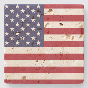 Show off your colours - United States Stone Coaster