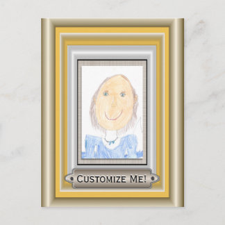 Show Off Your Kid's Art or Photo Postcard