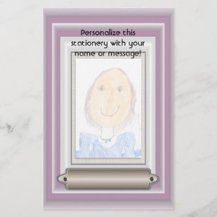 Show Off Your Kid's Art or Photo Stationery