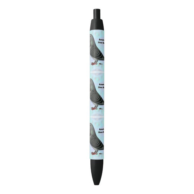 Show Racer ASR Black Ink Pen (Front Vertical)