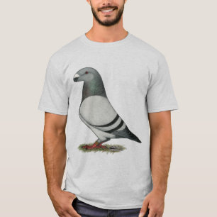 Show Racer Blue Bar Pigeon T-Shirt