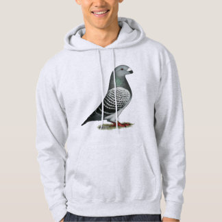 Show Racer Blue Chequered Pigeon Hoodie