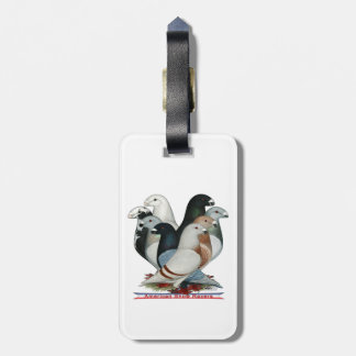 Show Racers Eight Luggage Tag