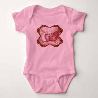 Show Racers In Red Baby Bodysuit