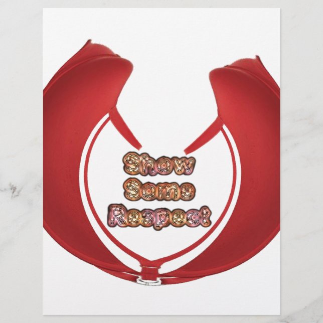 Show Some Respect Art Print (Front)