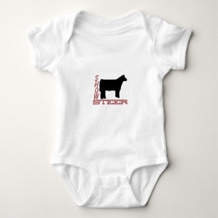Show Steer Baby Bodysuit