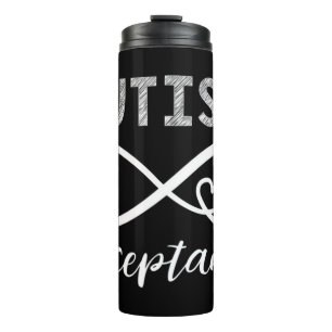 Show support for Autism Acceptance with this advoc Thermal Tumbler