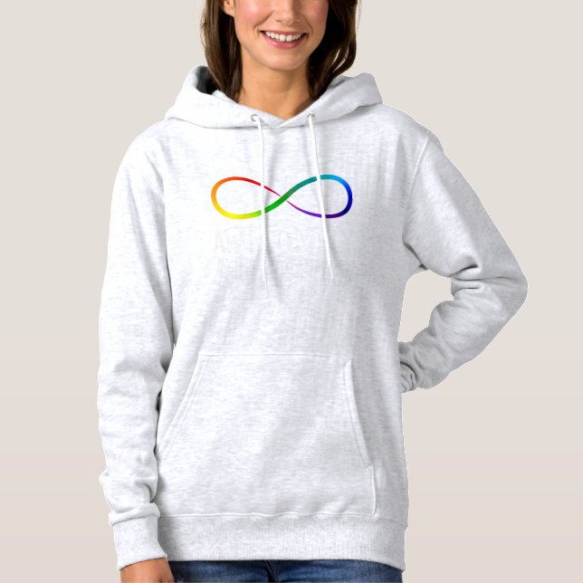 Show support for Autism and its acceptance with th Hoodie (Front)