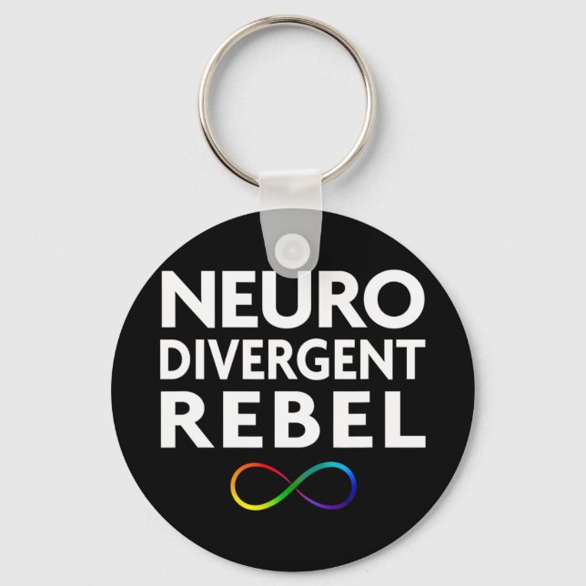 Show support for Autism and its acceptance with th Key Ring (Front)