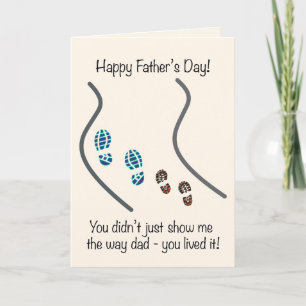 Show the Way Father's Day Holiday Card