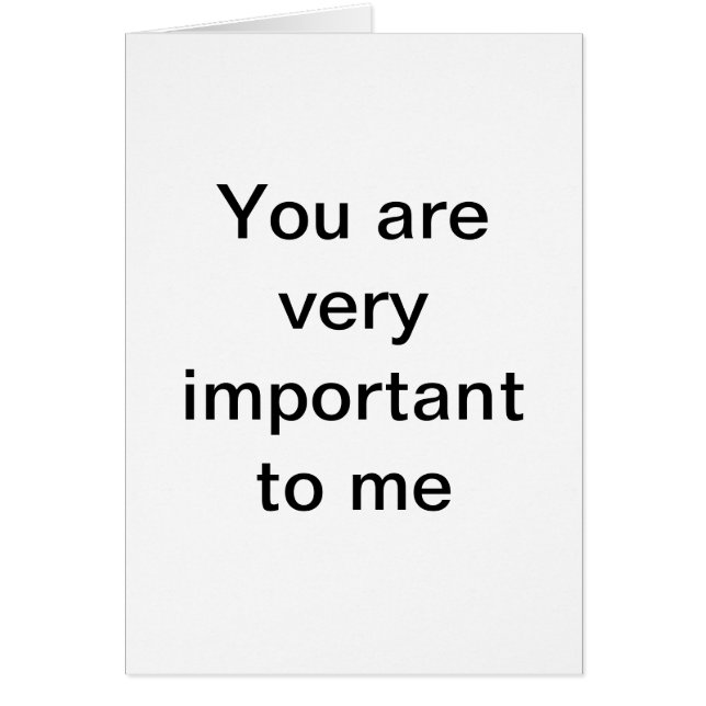 Show you care. (Front)