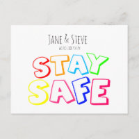 Show You Care, Rainbow Coloured Stay Safe