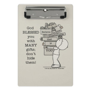 Show Your Gifts Mini Clipboard