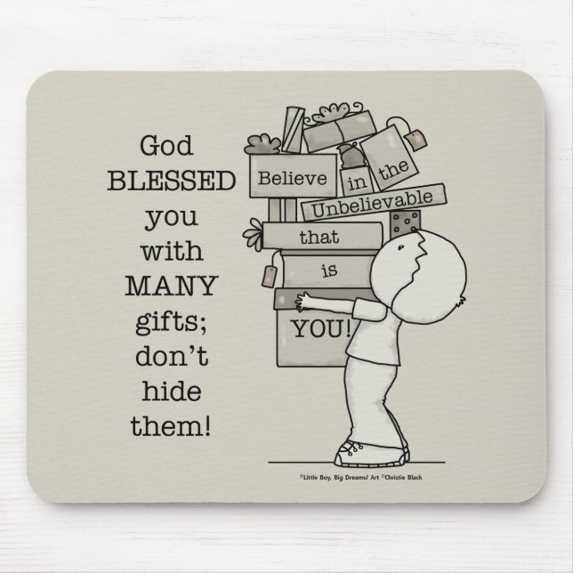 Show Your Gifts Mouse Pad (Front)