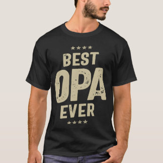 Show Your Love For Grandpa With Best Opa Ever girl T-Shirt