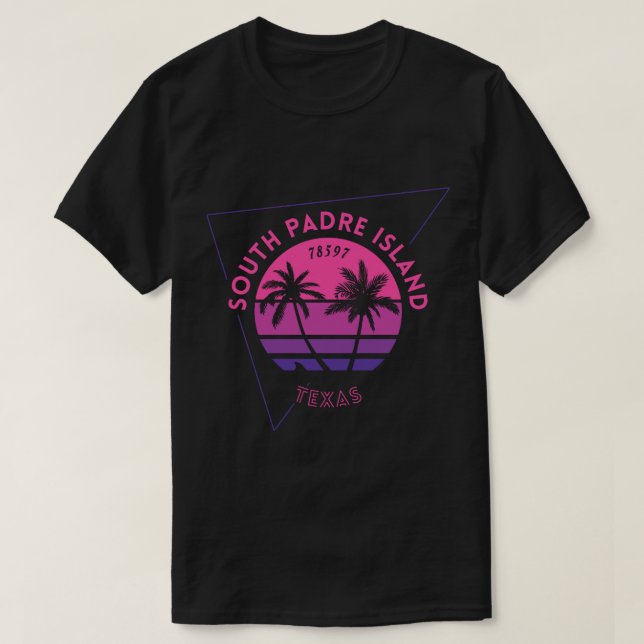 Show your love for South Padre Island, Texas! T-Shirt (Design Front)