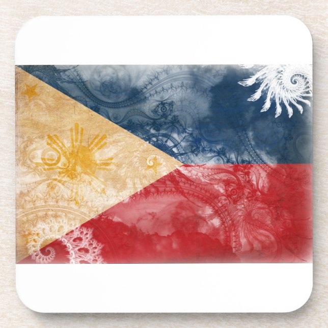Show your Philippines Pride! Coaster (Front)