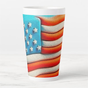 Show Your Stripes Latte Mug