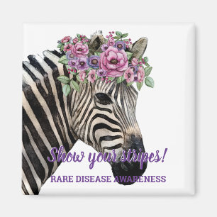 Show Your Stripes Rare Disease Awareness Magnet