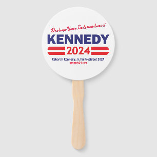 Show your support for Kennedy for President Hand Fan