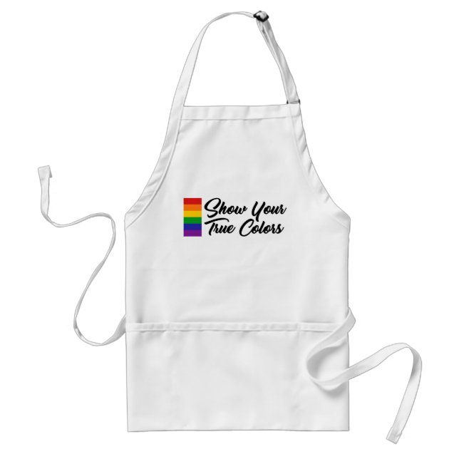 Show Your True Colours Standard Apron (Front)