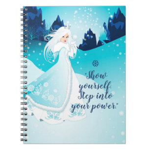 Show Yourself! Winter Wonderland spiral Journal