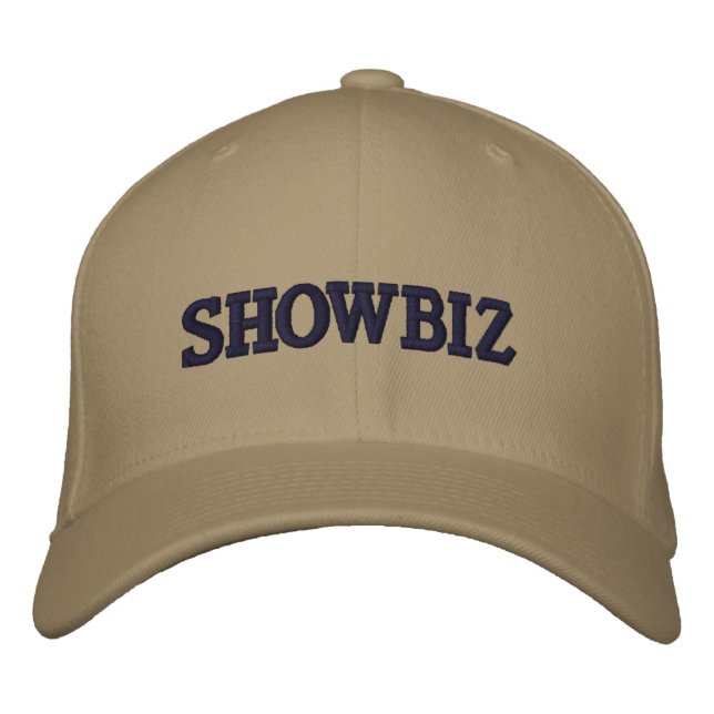 SHOWBIZ EMBROIDERED HAT (Front)