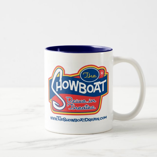 Showboat Drive-In Two Tone Mug (Right)