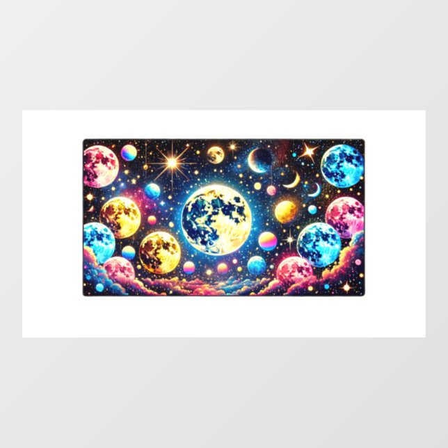 Showcase Your Style with Window Clings! (Sheet)