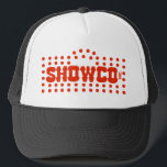 Showco Inc. - Red Trucker Hat<br><div class="desc">Vintage Showco Inc. Logo - Red</div>