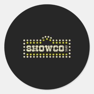 Showco Sound 1970  Classic Round Sticker