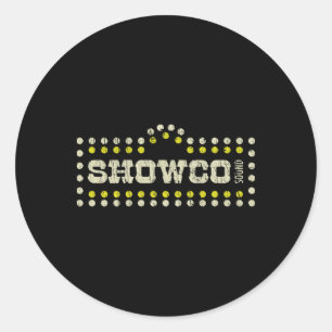 Showco Sound 1970 T Shirt Classic Round Sticker