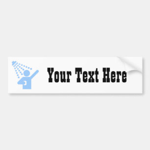 Shower Bumper Sticker