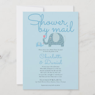 Shower By Mail Long Distance Sprinkle Invitation