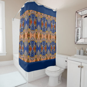 Shower Curtain/African Pattern Curtain