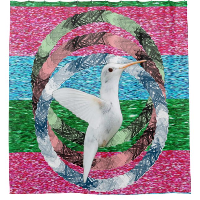 Shower Curtain Bird (Front)