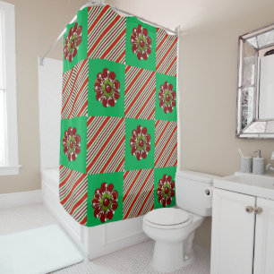 Shower Curtain Christmas