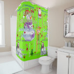 Shower Curtain Christmas Snowman<br><div class="desc">Something for everyone offers customised personalised items especially for you designed to enhance the beauty of your home or a loved one. This uniquely designed children’s shower curtain will not only impress your friends and family. It will make your bathroom look spacious and inviting. Children will enjoy bathing and getting...</div>