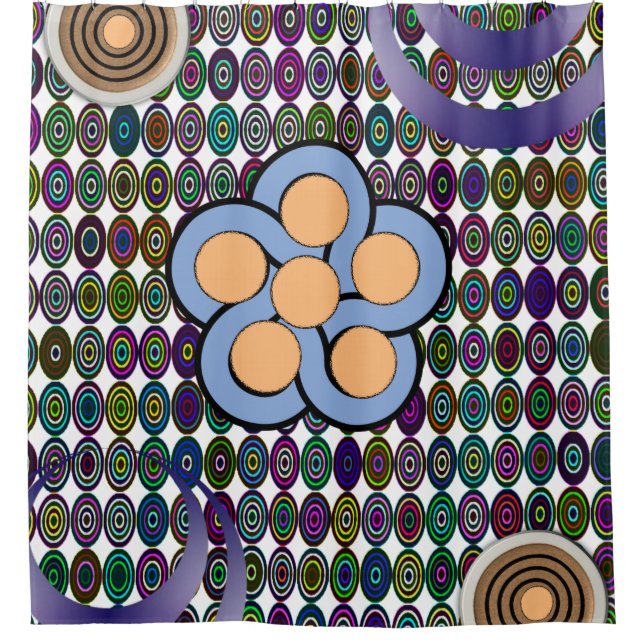 Shower Curtain Circular (Front)