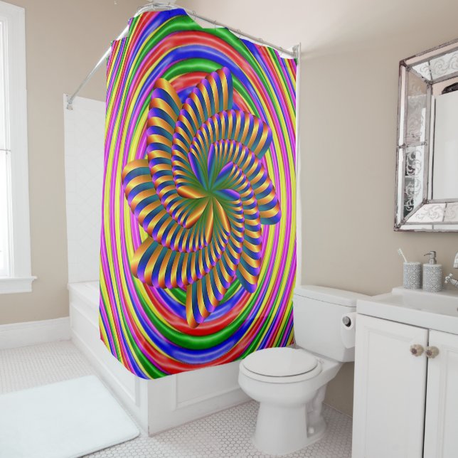 Shower Curtain Circular (In Situ)